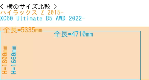 #ハイラックス Z 2015- + XC60 Ultimate B5 AWD 2022-